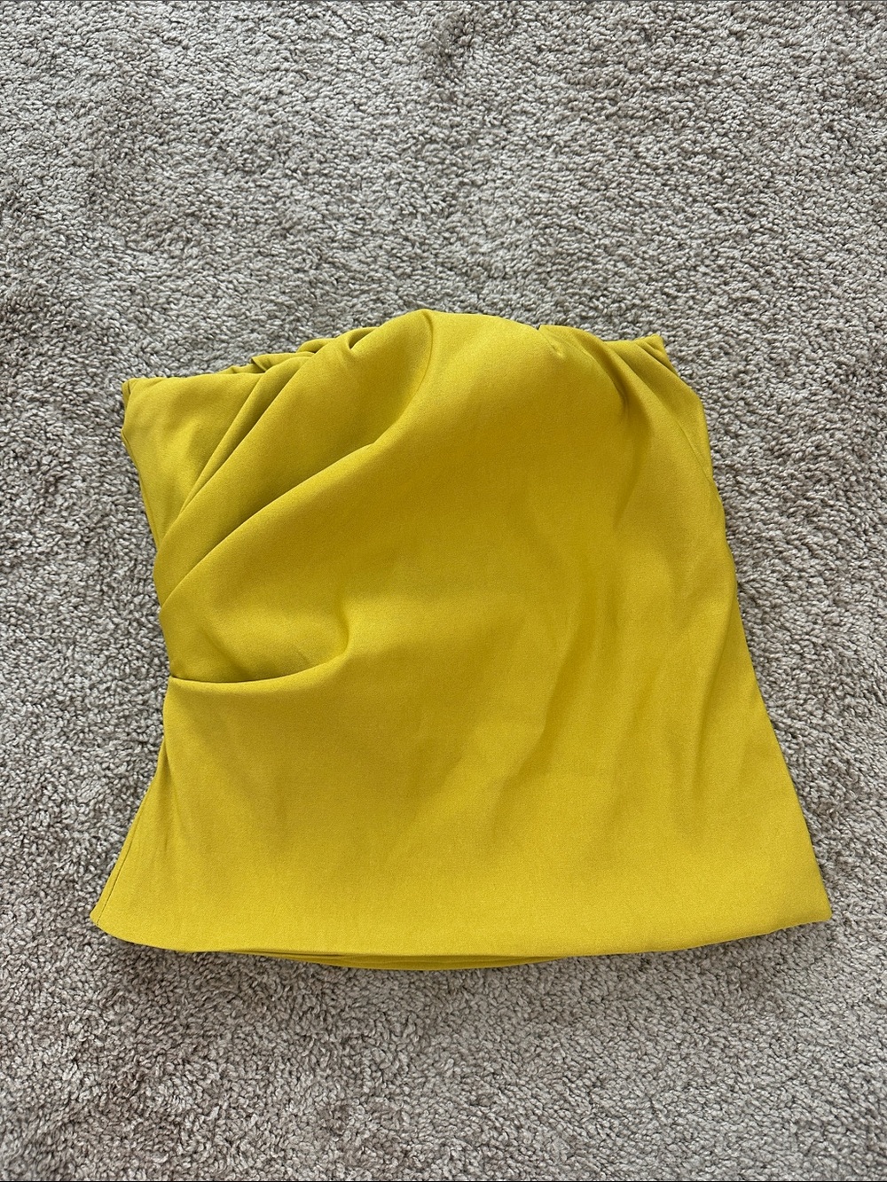 Stylish Yellow Tube Top